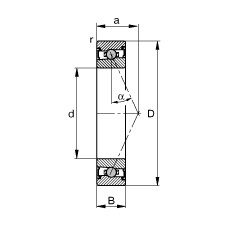 FAG Spindellager - HCS71906-E-T-P4S