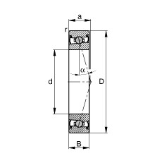 FAG Spindellager - HCS71906-C-T-P4S