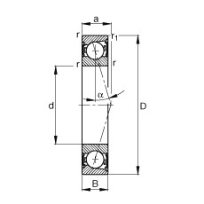 FAG Spindellager - B71906-C-2RSD-T-P4S