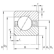 roulements CSEA030 INA