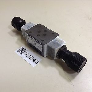 Yuken Throttle & Check Modular Valve MSW-01-X-50 Used #72546