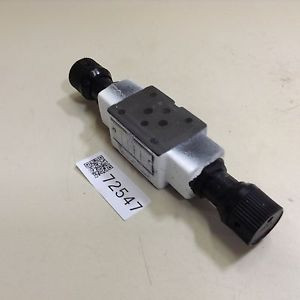 Yuken Throttle & Check Modular Valve MSW-01-X-50 Used #72547