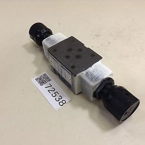 Yuken Throttle & Check Modular Valve MSW-01-X-50 Used #72538