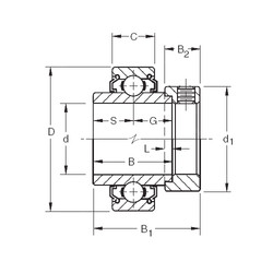 roulements 1108KLL Timken