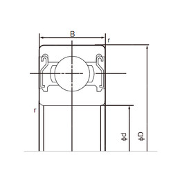 roulements 6316ZZ NACHI