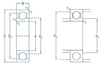 roulements 6334/HC5C3S0VA970 SKF