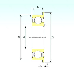 المحامل F699ZZ ISB