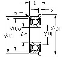 Bantalan FR4ZZ AST