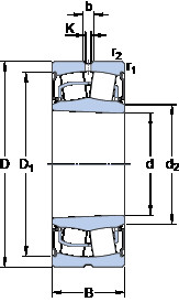 Rodamientos BS2-2213-2RSK/VT143 SKF