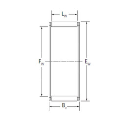 المحامل K25X32X24BE KOYO