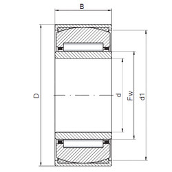 roulements PNA30/52 CX