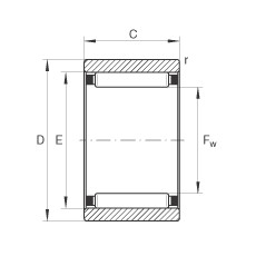 roulements RNAO90X105X26 INA