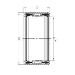 roulements SCE812PP INA