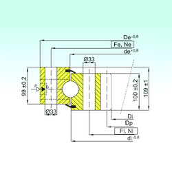 Подшипник ZB1.50.2000.400-1SPPN ISB