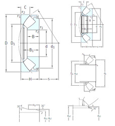 roulements 29352E SKF