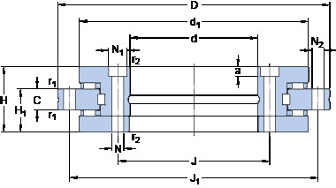 Bantalan NRT 150 B SKF