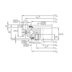 Bantalan XSI 14 0944 N INA