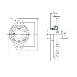 roulements UFL002 NACHI