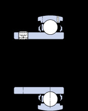 Bantalan YAT 212-207 SKF