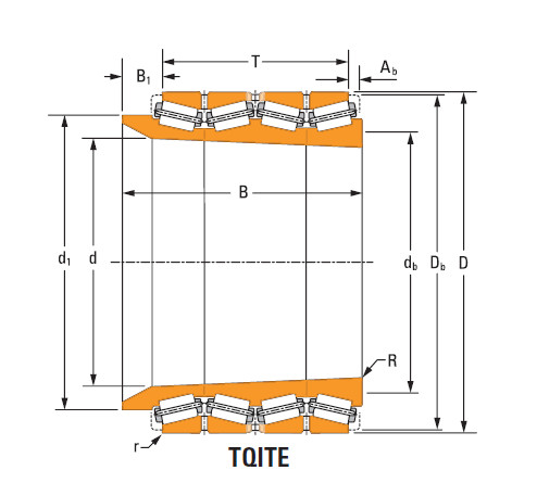 Belt Bearing  m262430T m262410d double cup