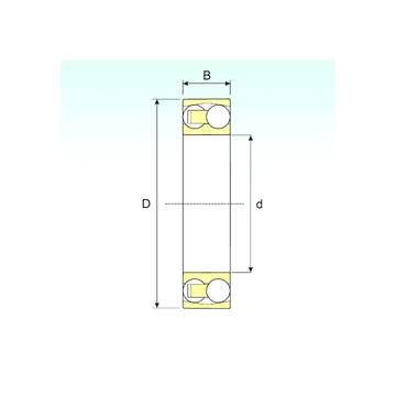 1208 TN9 ISB Self Aligning Ball Bearings