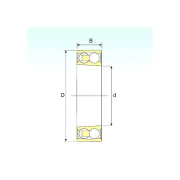 2213-2RSKTN9 ISB Self Aligning Ball Bearings