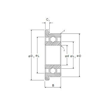 LF-310 NMB Deep Groove Ball Bearings