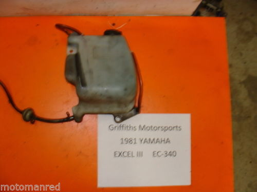 81 82 83 84 YAMAHA EXCEL 3 III EC ES 340 oil tank bottle reservoir injector