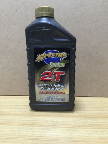 Spectro Golden 2T Semi Synthetic 2-Stroke Injector lube motorcycle Oil 1 x 1L