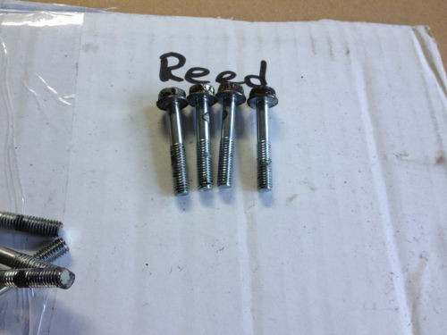 HONDA cub EZ90 EZ 90 bolts Reed valve oil injector mount