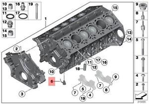 Genuine BMW F01 F01N F02 F02N F03 F03N Oil Spraying Injector OEM 11427584758