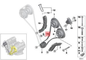 Genuine BMW E65 E66 E67 RR1 RR1N RR2 Oil Spraying Injector OEM 11317506664