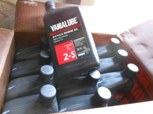 12 Quarts Yamaha Yamalube 2-S 2 Cycle Engine Injector Oil Semi-Synthetic