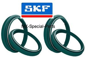 2x SKF WP 48 fork dust Cap oil seals HUSABERG from`03 fork dust + oil seals