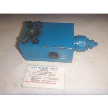 Rexroth AGA6439-1C  3/4&#034; DBDS10K18 Pump Mounted Relief block