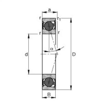 FAG Spindellager - HCB7006-C-2RSD-T-P4S