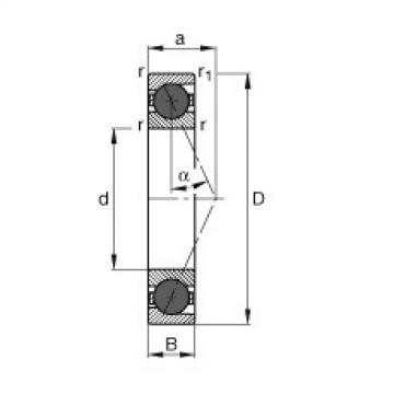 FAG Spindellager - HCB7206-E-T-P4S