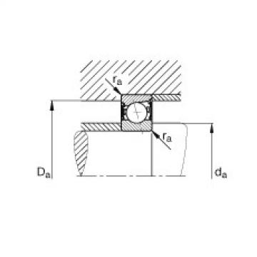 FAG Spindellager - B7206-E-2RSD-T-P4S