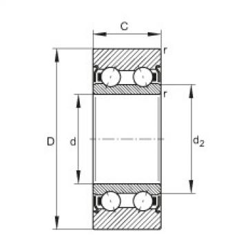 FAG Laufrollen - LR5206-X-2Z-TVH-XL