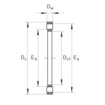 FAG Axial-Zylinderrollenkranz - K81206-TV