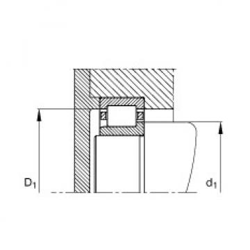 FAG Zylinderrollenlager - NJ206-E-XL-TVP2