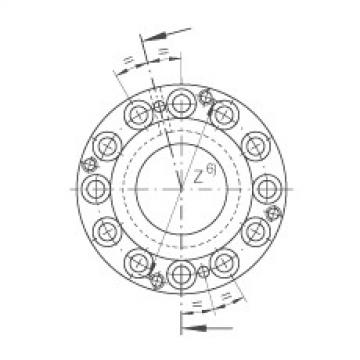 FAG Rolamento axial de agulhas e rolos cil&iacute;ndricos - ZARF45105-L-TV