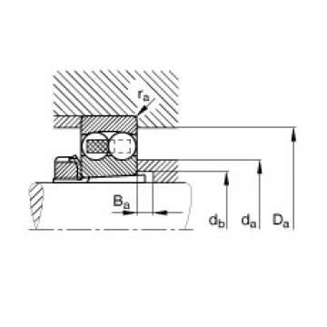 FAG Pendelkugellager - 2207-K-TVH-C3 + H307