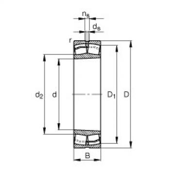 FAG Pendelrollenlager - 22206-E1-XL-K