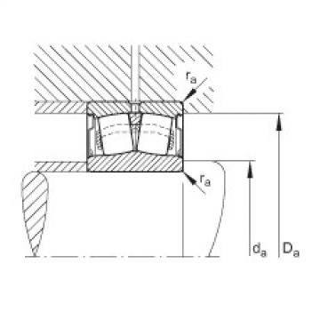 FAG Rolamentos autocompensadores de rolos vedados - WS22209-E1-XL-2RSR