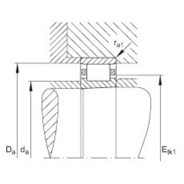 FAG Zylinderrollenlager - N1006-K-M1-SP