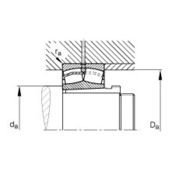 FAG Rolamento autocompensador de rolos - 22210-E1-XL-K + AHX310