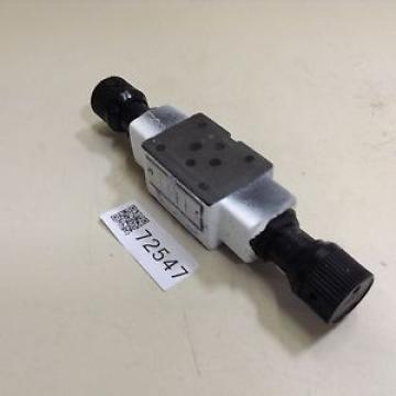 Yuken Throttle &amp; Check Modular Valve MSW-01-X-50 Used #72547