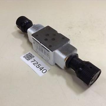 Yuken Throttle &amp; Check Modular Valve MSW-01-X-50 Used #72540