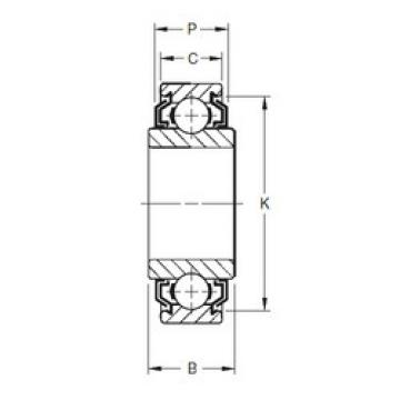 roulements 204KLL2 Timken